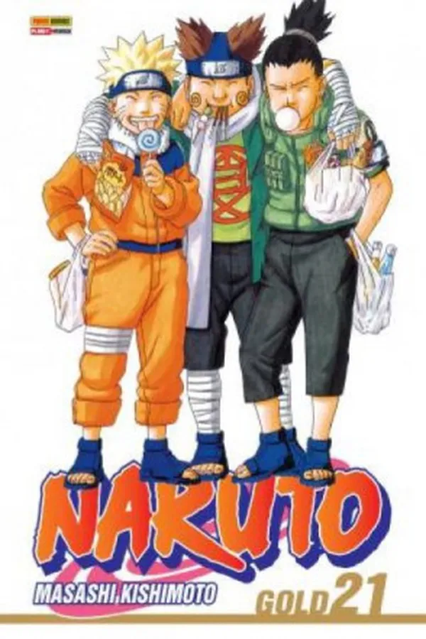 Capa de Naruto Gold #21