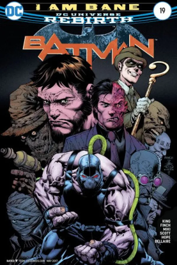 Capa de Batman #19 - DC Universe Rebirth