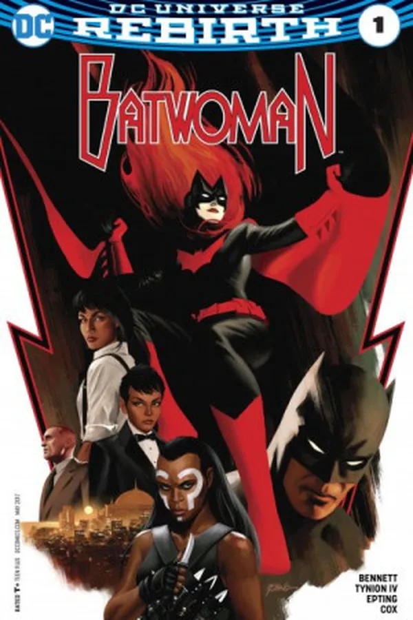 Capa de Batwoman #01 - DC Universe Rebirth