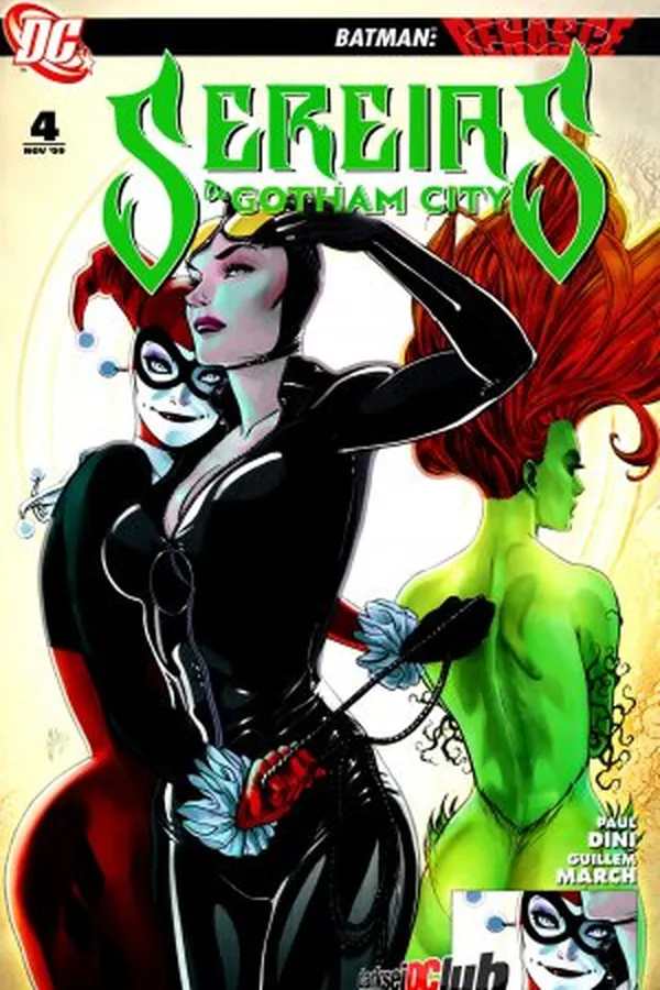 Capa de Sereias de Gotham #4