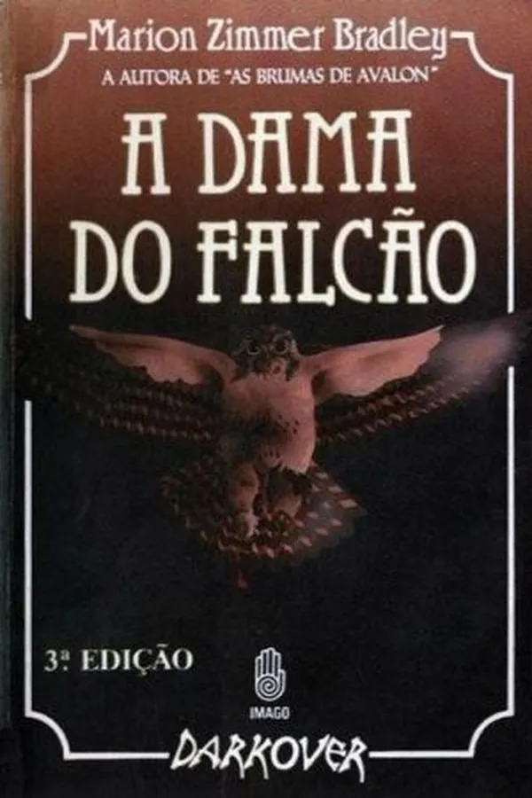 Capa de A Dama do Falcão