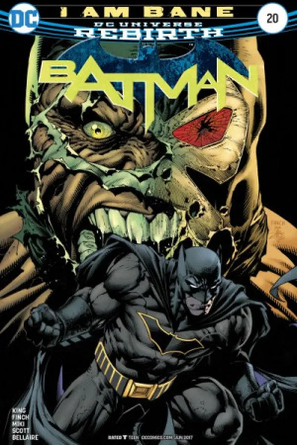 Capa de Batman #20 - DC Universe Rebirth