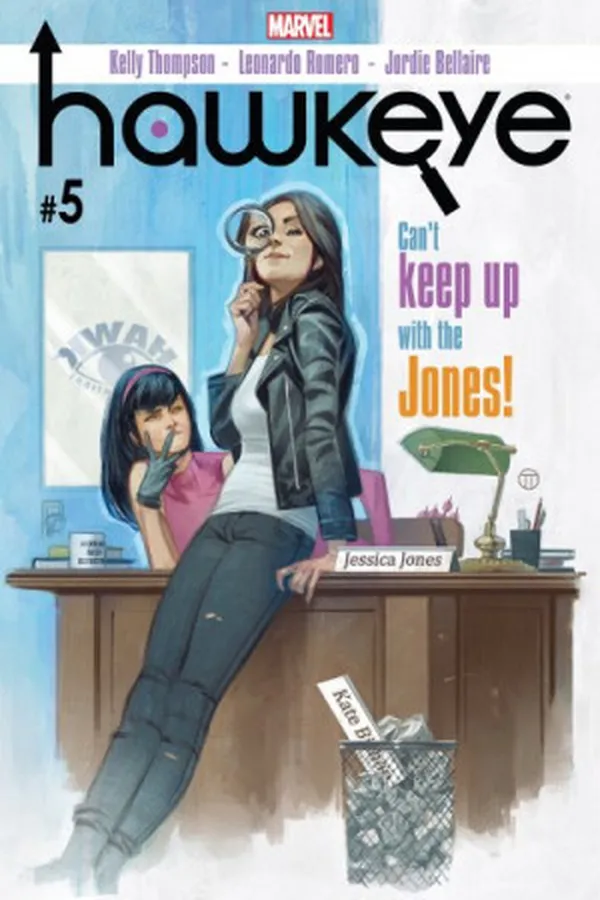 Capa de Hawkeye #05 (2016 - 2018)