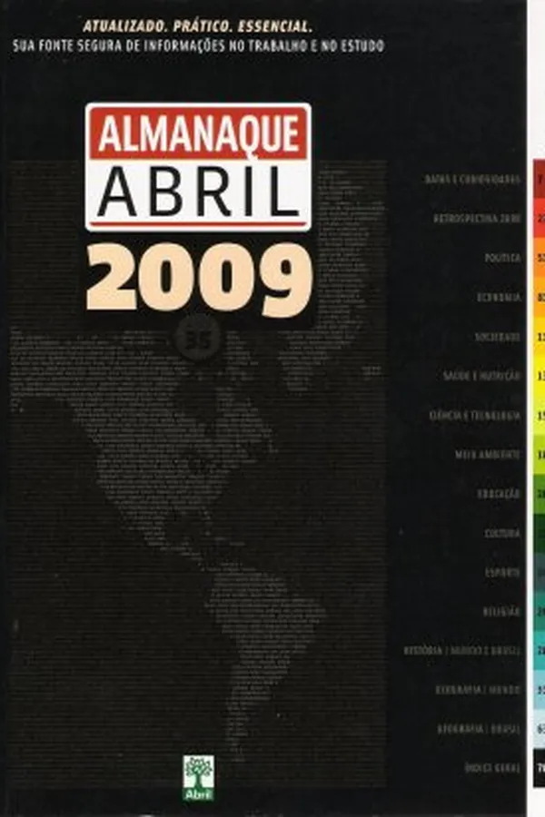 Capa de Almanaque Abril 2009