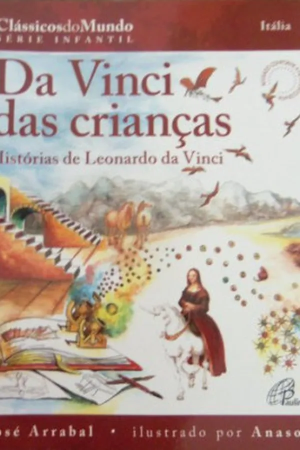 Capa de Da Vinci das crianças