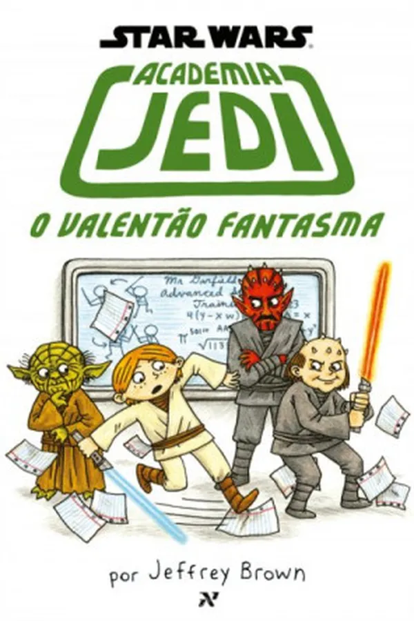 Capa de Academia Jedi