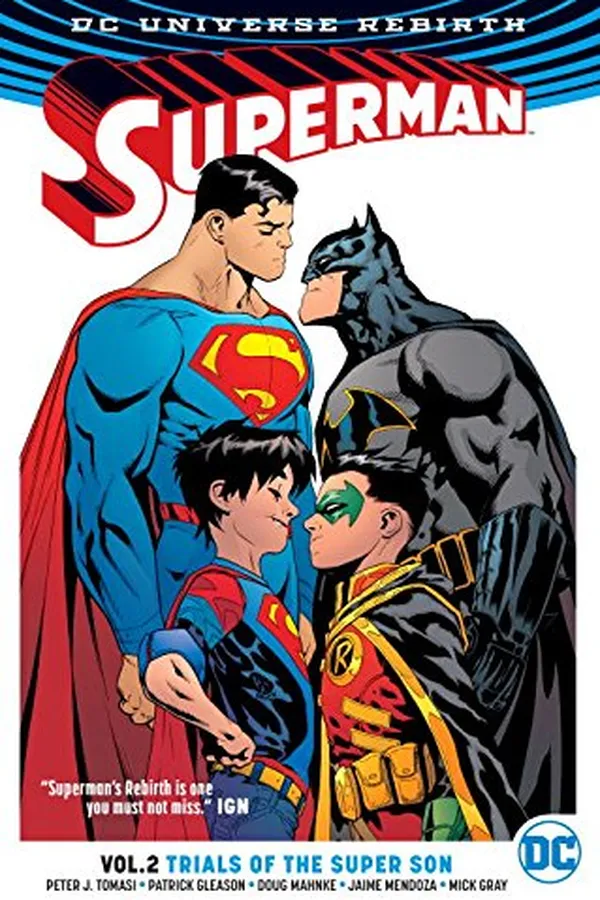 Capa de Superman, Vol 2: Trial Of The Super Sons