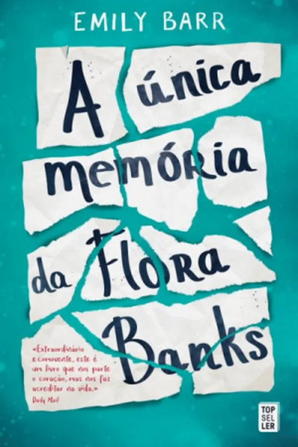 Capa de A Única Memória de Flora Banks