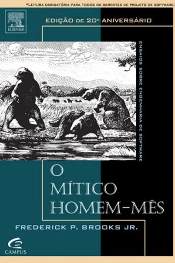 Capa de O Mítico Homem-Mês