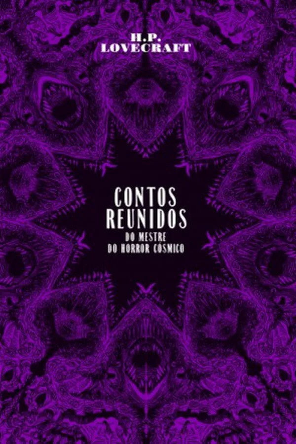 Capa de Contos Reunidos do Mestre do Horror Cósmico