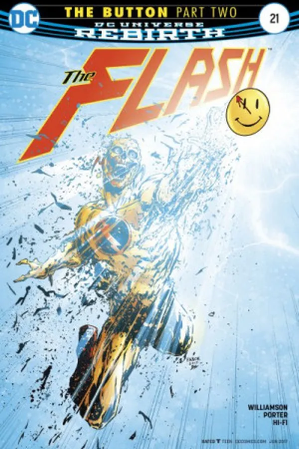 Capa de The Flash #21 - DC Universe Rebirth
