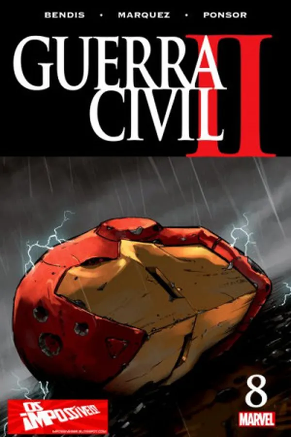 Capa de Guerra Civil II #08