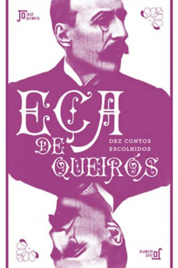Capa de Dez Contos Escolhidos de Eça de Queirós