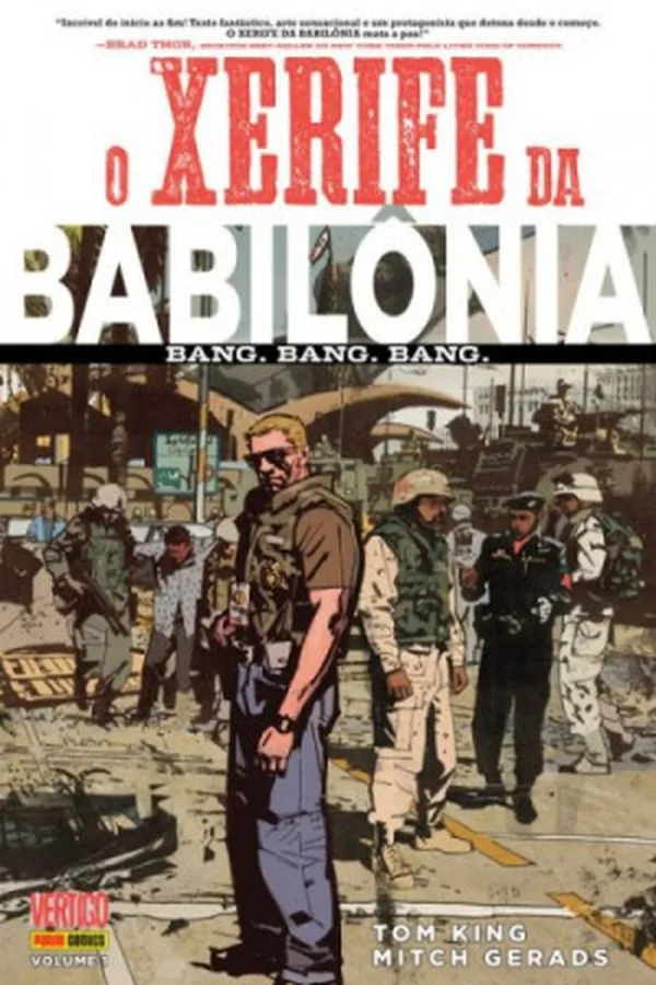 Capa de O Xerife da Babilônia, Vol.1