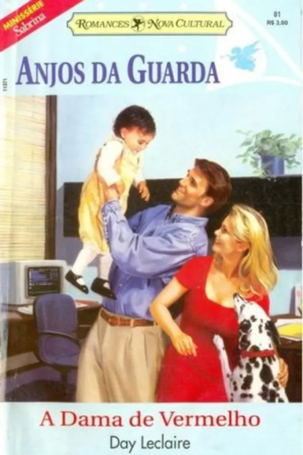 Capa de A Dama de Vermelho