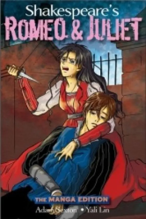 Capa de Shakespeare Romeo & Juliet. The Manga Edition