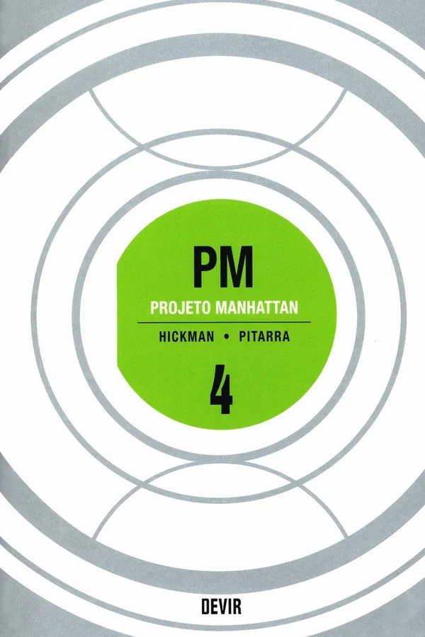 Capa de Projeto Manhattan - Volume 4