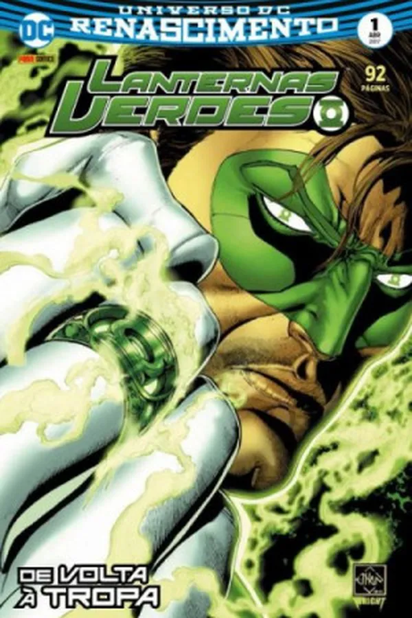 Capa de Lanternas Verdes