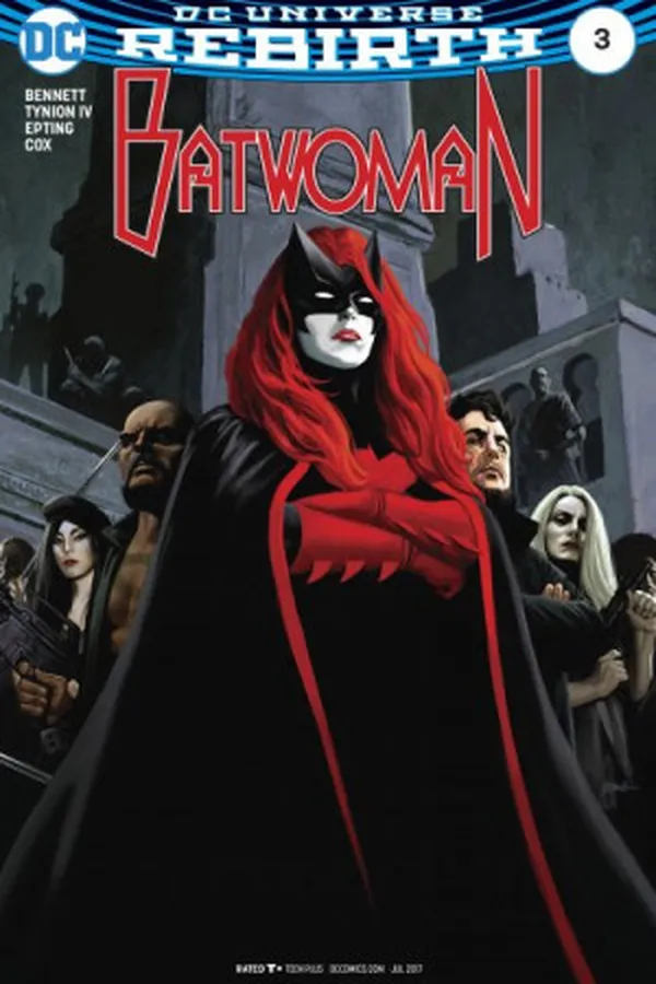 Capa de Batwoman #03 - DC Universe Rebirth