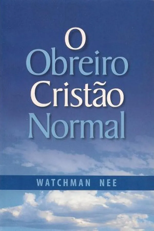 Capa de O Obreiro Cristão Normal