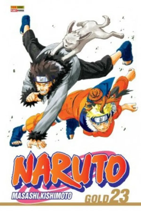 Capa de Naruto Gold #23