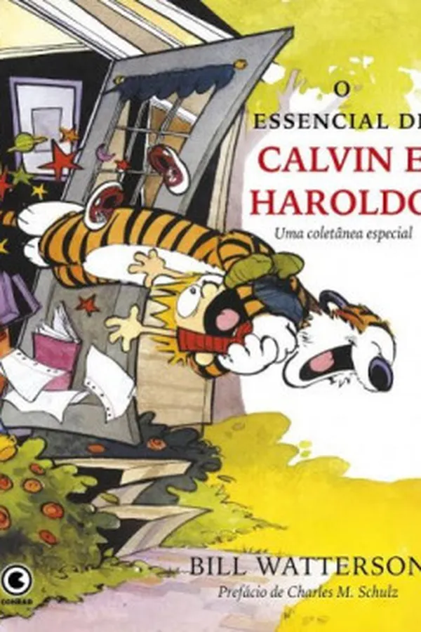 Capa de O Essencial de Calvin e Haroldo