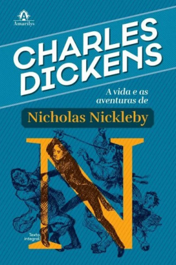 Capa de A Vida e as Aventuras de Nicholas Nickleby