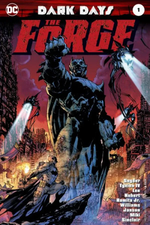 Capa de Dark Days: The Forge #01
