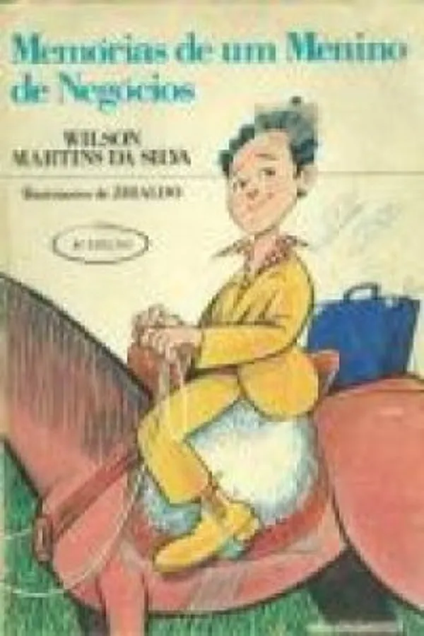 Capa de Memórias de um Menino de Negócios
