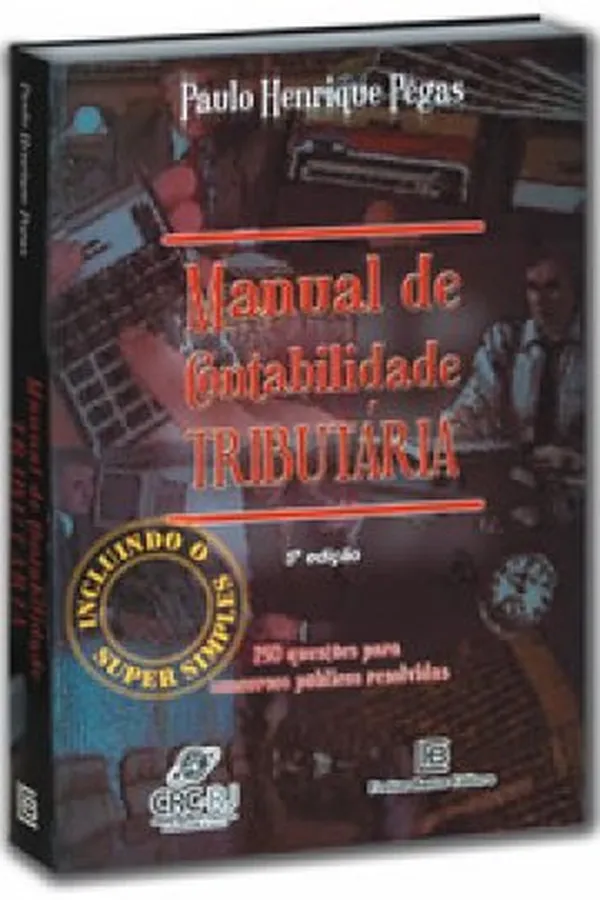 Capa de Manual de Contabilidade Tributária