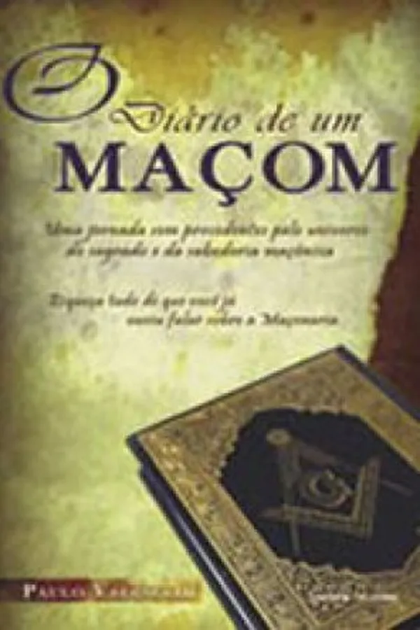 Capa de O Diário de Um Maçon
