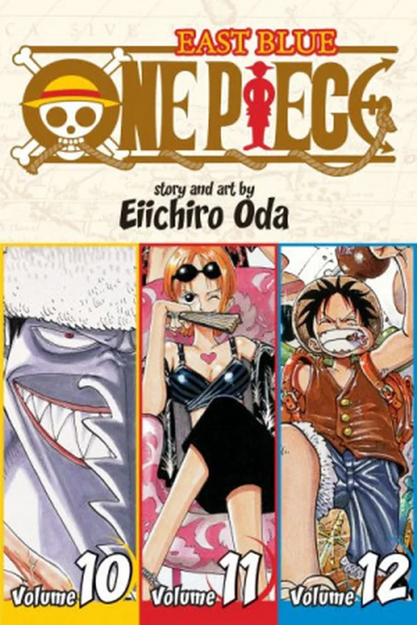 Capa de One Piece, Volumes 10-12: East Blue