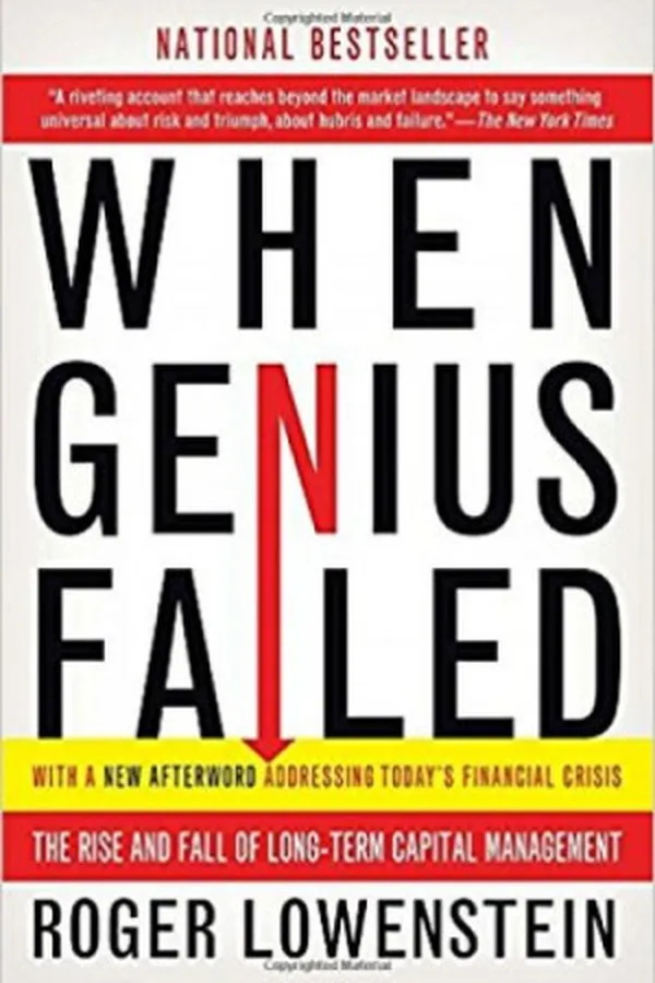 Capa de When Genius Failed