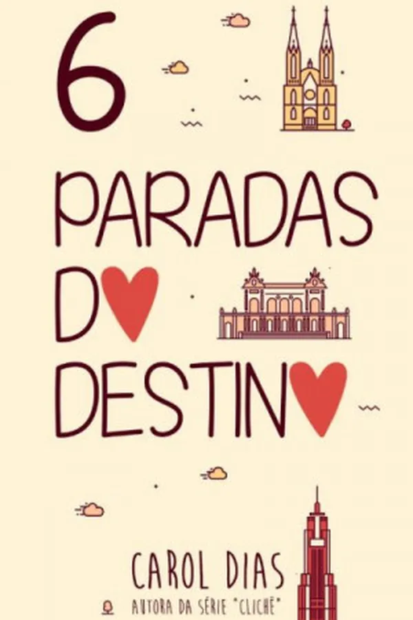 Capa de 6 Paradas do Destino