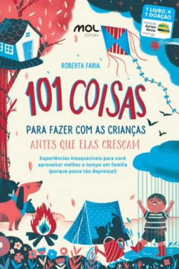 Capa de 101 coisas para fazer com as crianças antes que elas cresçam