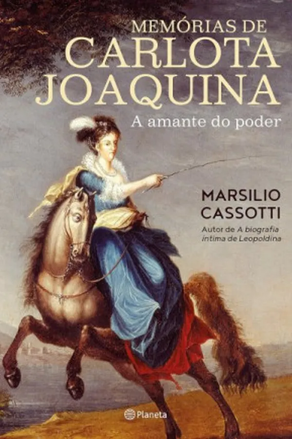 Capa de Memórias de Carlota Joaquina