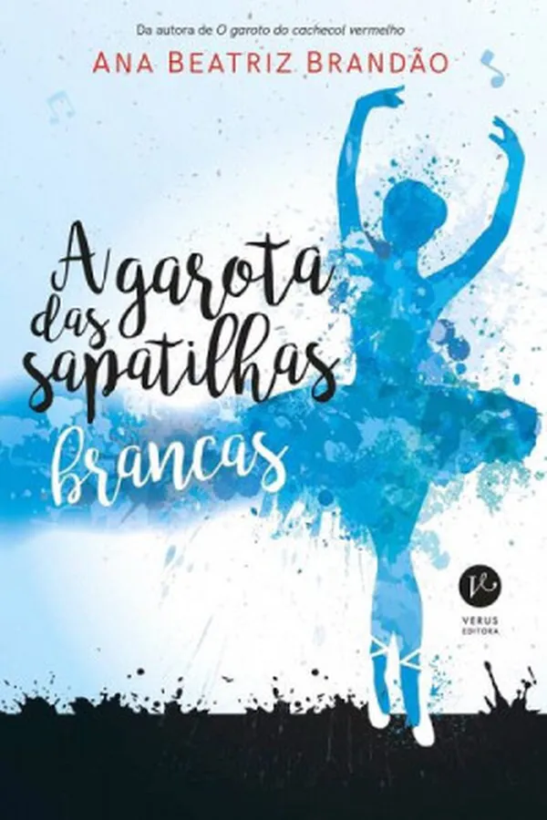 Capa de A Garota das Sapatilhas Brancas