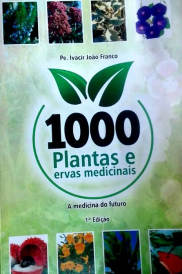 Capa de 1000 Plantas e ervas medicinais