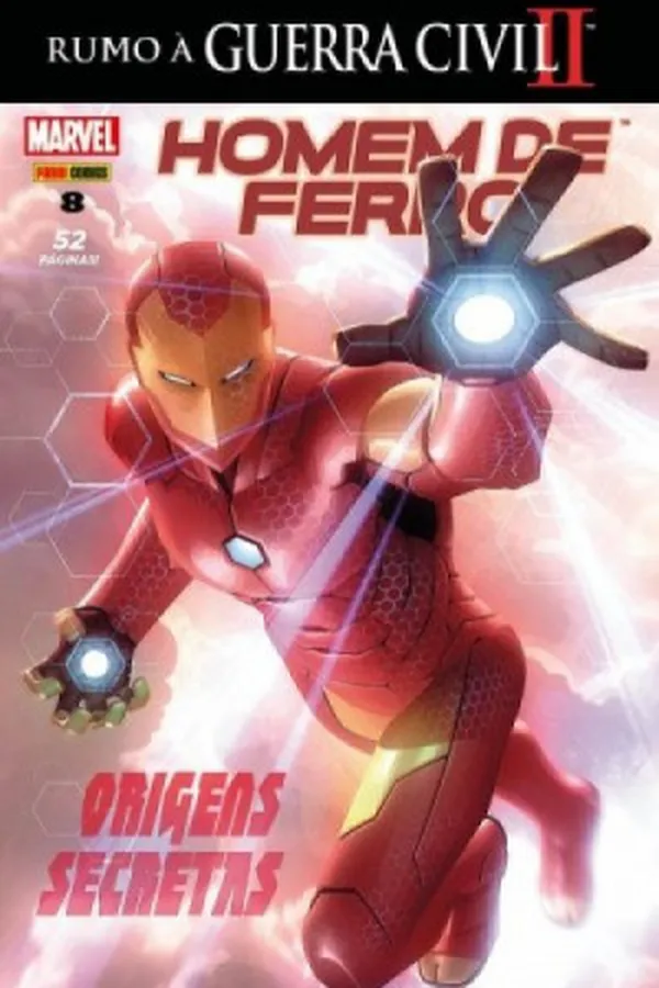 Capa de Homem de Ferro #8