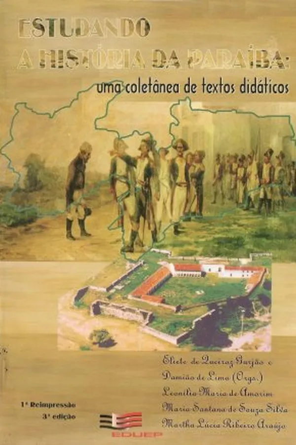 Capa de Estudando a História da Paraíba: