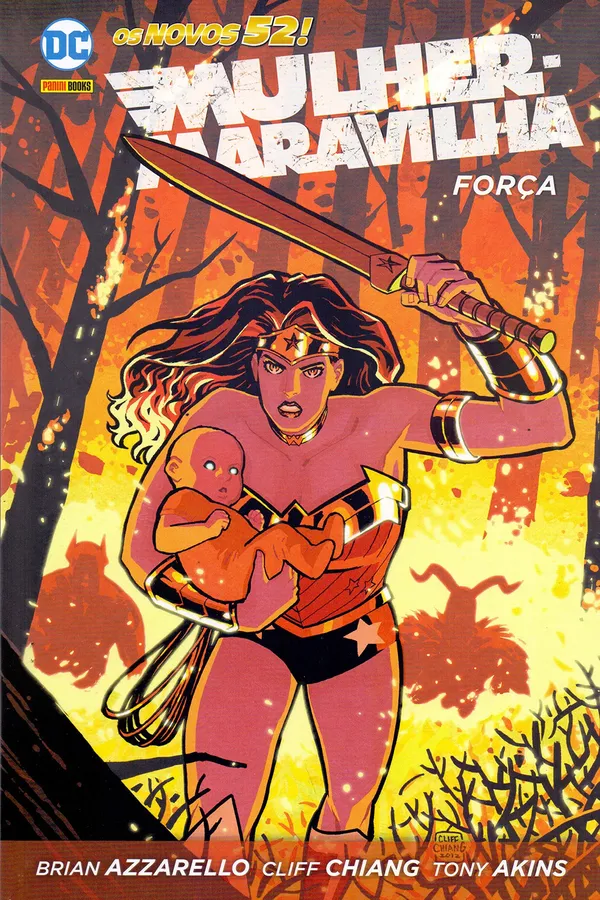 Capa de Mulher Maravilha - Força