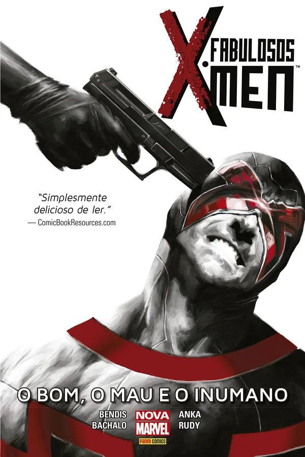 Capa de Fabulosos X-Men: O Bom, o Mau e o Inumano
