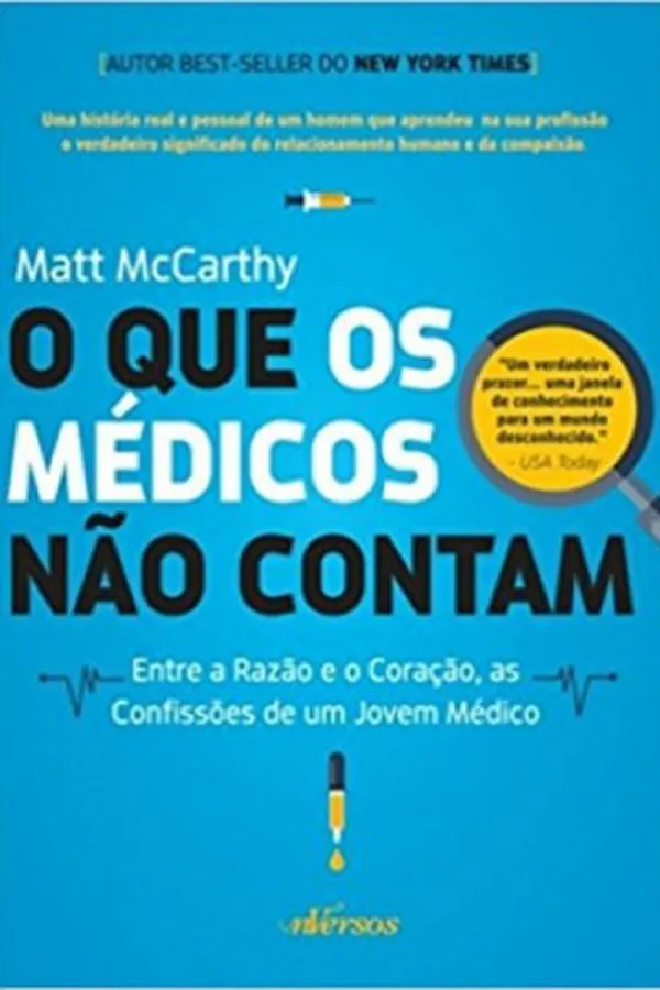 Capa de O Que os Médicos não Contam