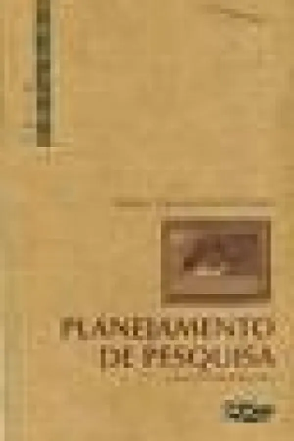 Capa de Planejamento de pesquisa: uma introdução