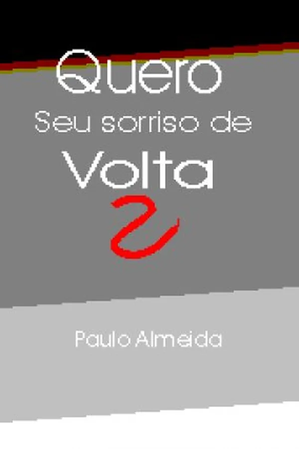 Capa de Quero seu sorriso de volta