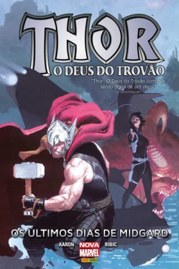 Capa de Thor: O Deus do Trovão - Volume 4