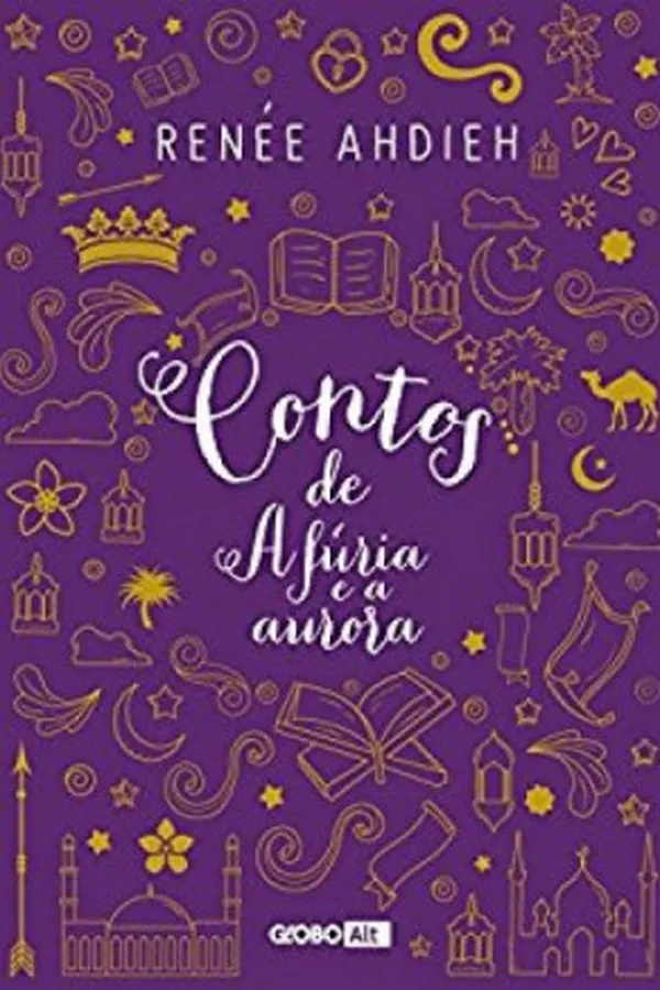 Capa de Contos de a Fúria e a Aurora