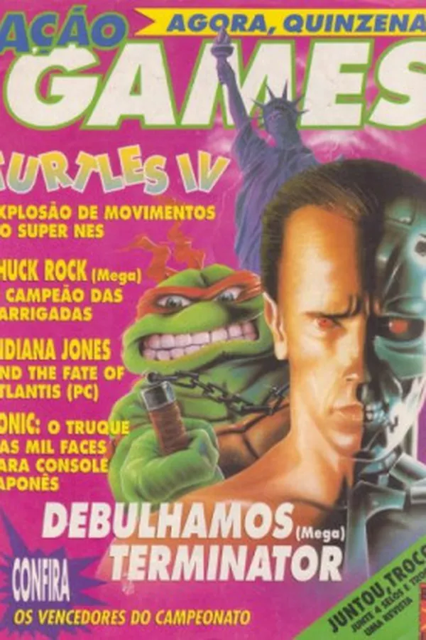 Capa de Ação Games