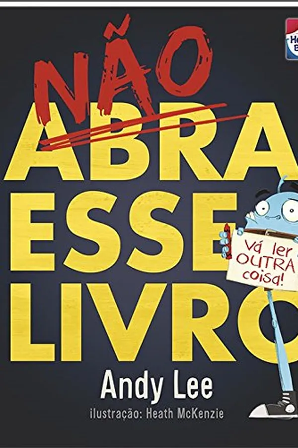 Capa de Não Abra Esse Livro