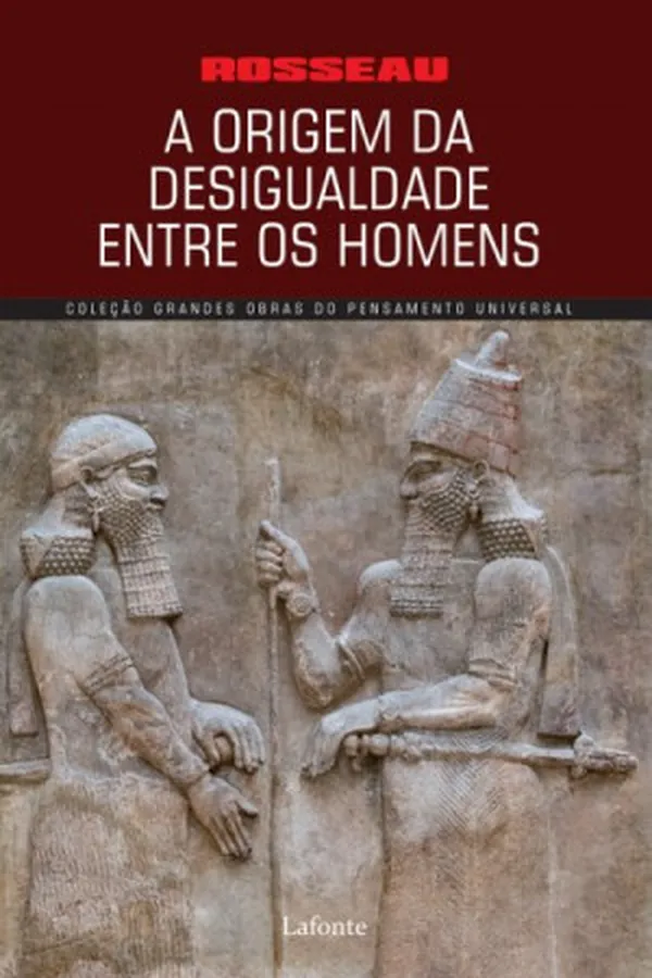 Capa de A Origem da Desigualdade Entre os Homens